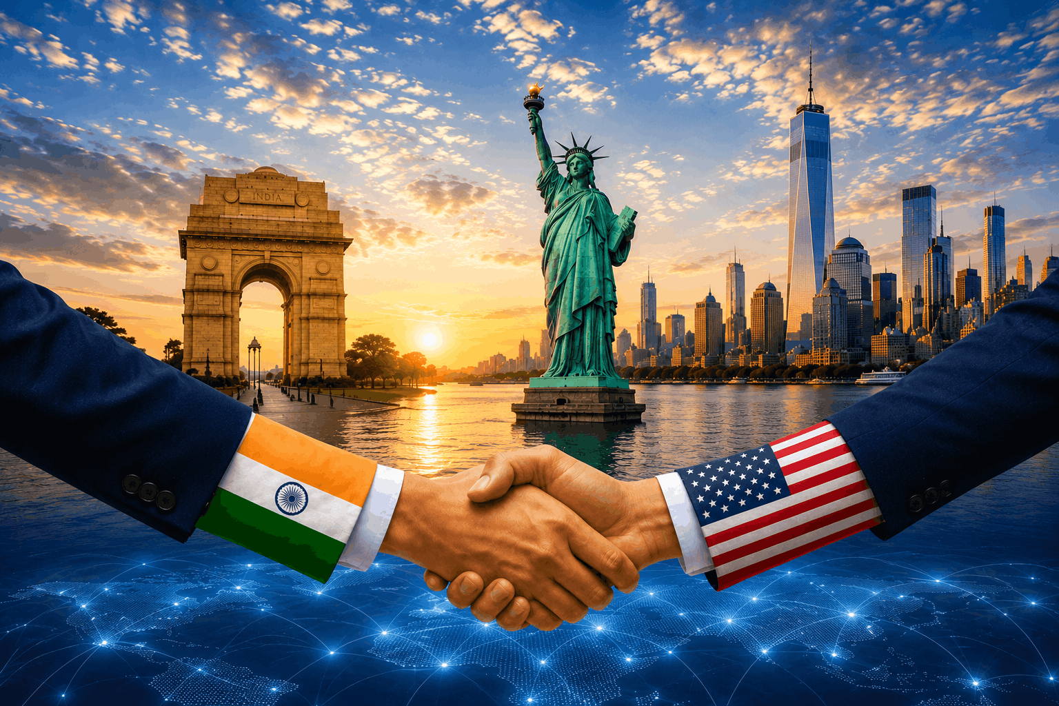 India to USA