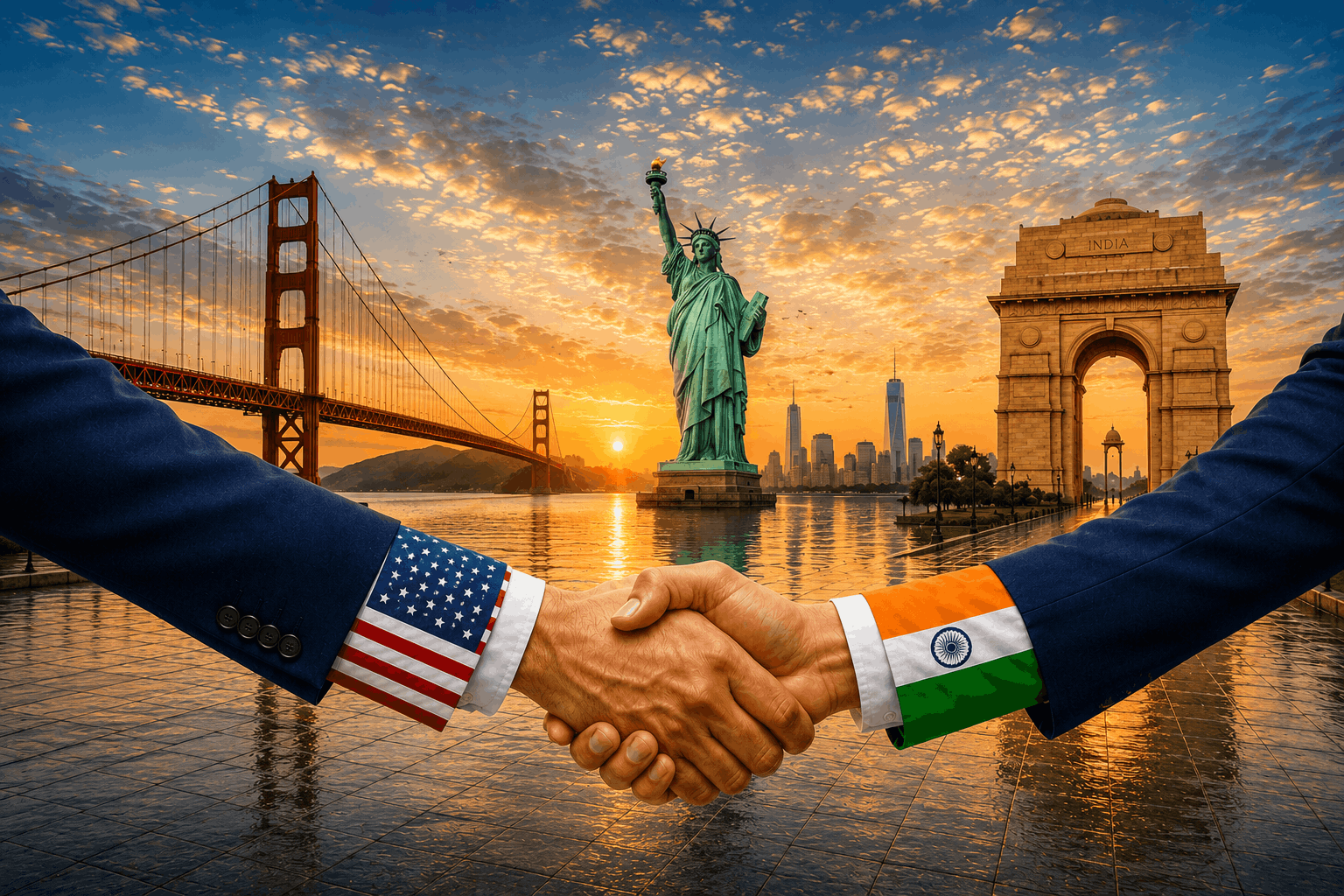 USA to India